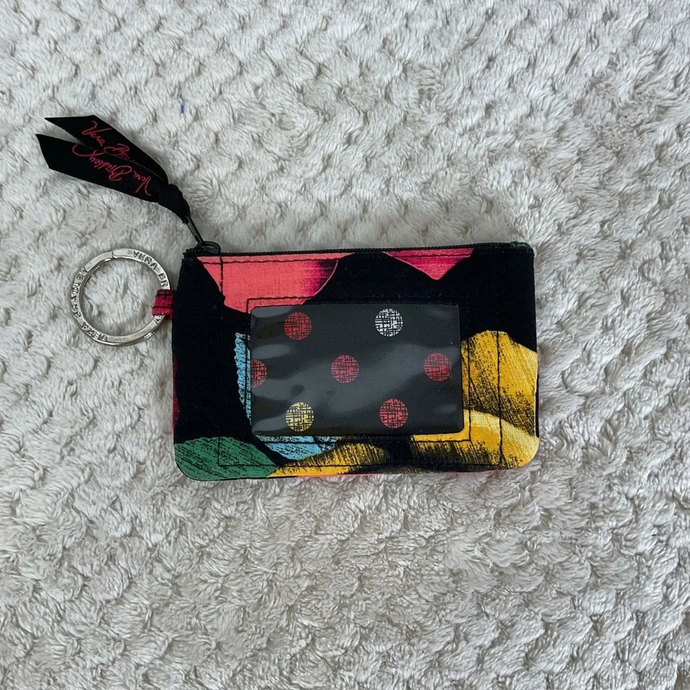 Vera Bradley Floral Mini Coin Wallet - Picture 3 of 4